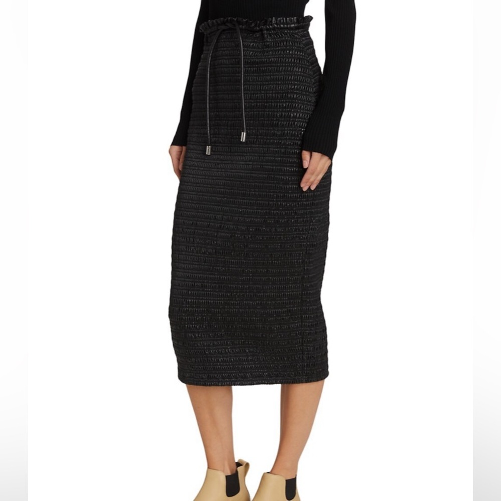 A.L.C. Elegant Black Midi Skirt NWT With TAGS